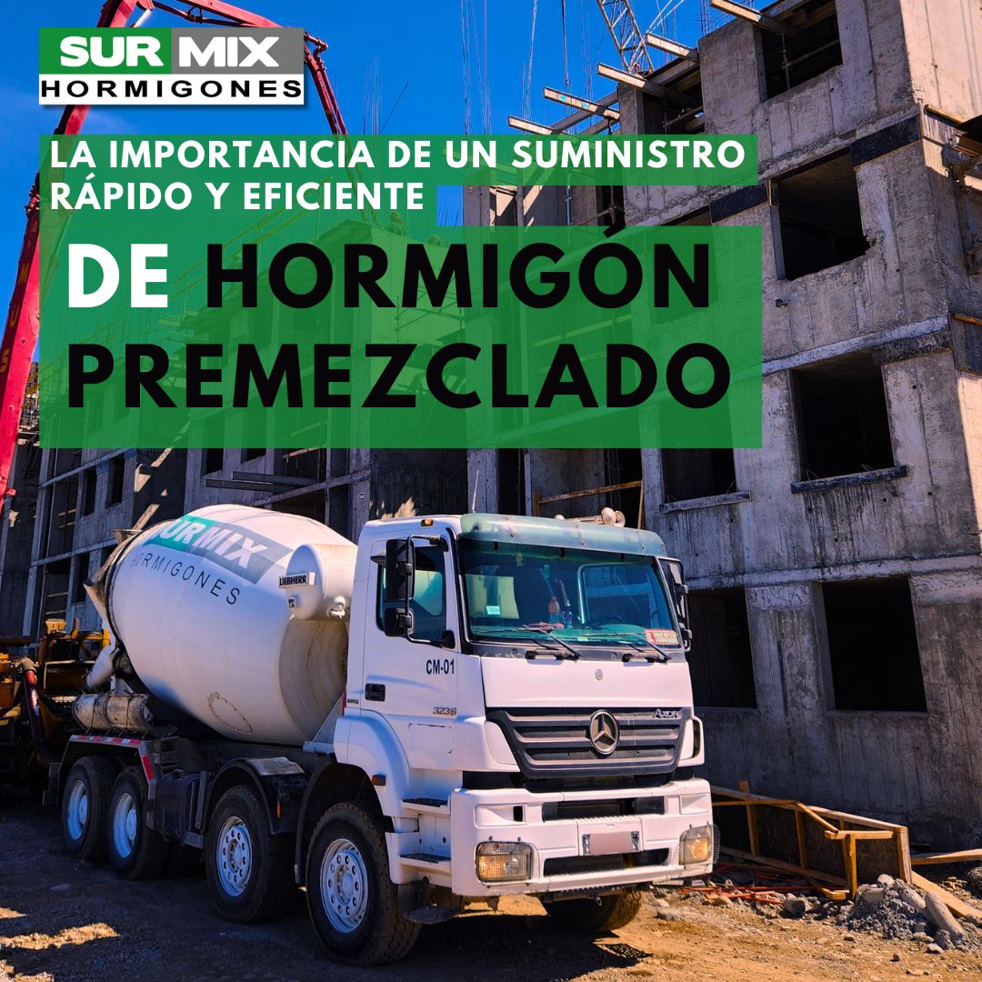 Hormigón premezclado para proyectos de construcción